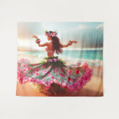 Dancing Girl Wandkleed (Voorkant (horizontaal))