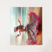 Dancing Girl Wandkleed (Voorkant)