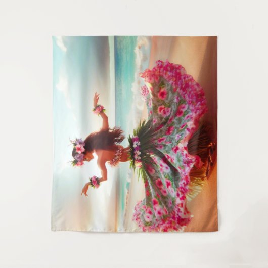 Dancing Girl Wandkleed (Voorkant)