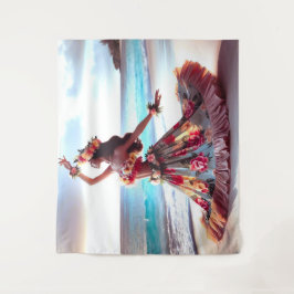 Dancing Girl Wandkleed