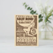 Dancing Girls Bubble Dance  Flyer Briefkaart (Staand voorkant)