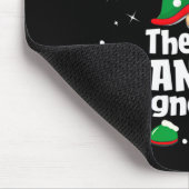 Dancing Gnome Family Matching Christmas Funny Paja Muismat (Hoek)