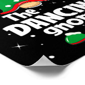 Dancing Gnome Family Matching Christmas Funny Paja Poster (Hoek)