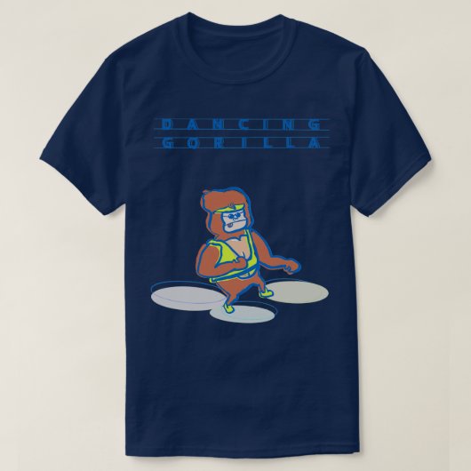 Dancing Gorilla T-shirt (Design voorkant)