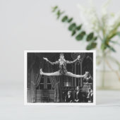 Dancing Harlequin Briefkaart (Staand voorkant)