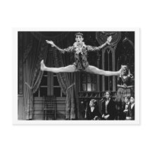 Dancing Harlequin Briefkaart