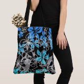 Dancing Hibiscus Hawaiian Blend Beach Bag Tote Bag (Dichtbij)