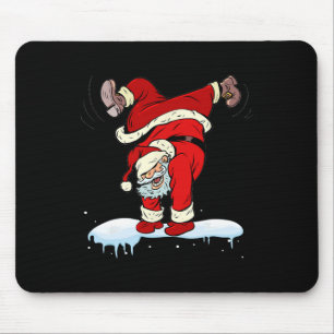Dancing Hip Hop Santa Claus Kerstfeest Muismat