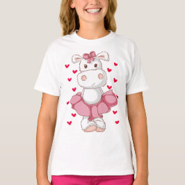 Dancing Hippo Delight T-shirt