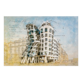 Dancing House Perfect Poster