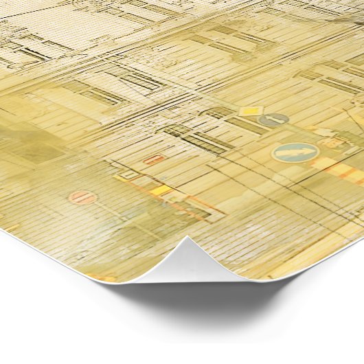 Dancing House Perfect Poster (Hoek)