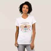 Dancing In My Light- Spiritual Humor  T-shirt (Voorkant volledig)