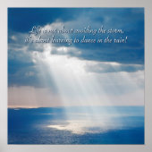 Dancing in the rain poster (Voorkant)