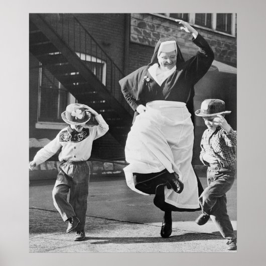 Dancing Irish Poster (Voorkant)