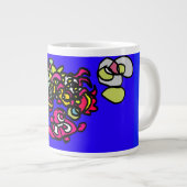 Dancing jellyfishes  grote koffiekop (Voorkant rechts)