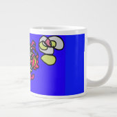 Dancing jellyfishes  grote koffiekop (Rechts)