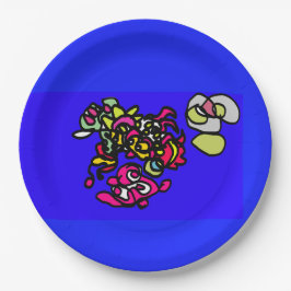 Dancing jellyfishes  papieren bordje