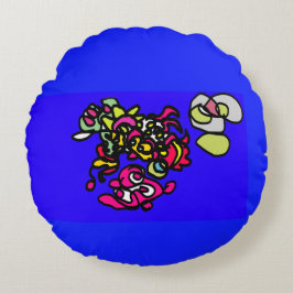 Dancing jellyfishes  rond kussen