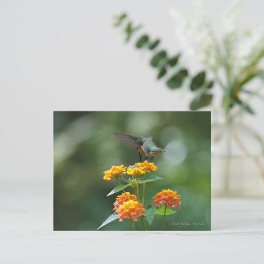 Dancing Jewel Briefkaart (Staand voorkant)