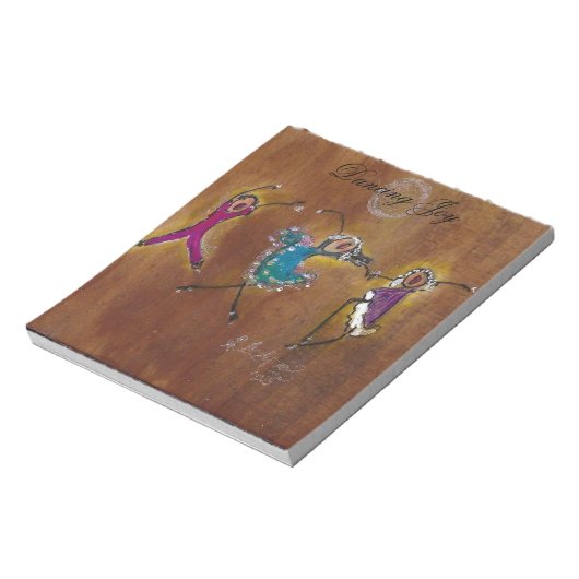 Dancing Joy Notitieblok (Linkerzijde)