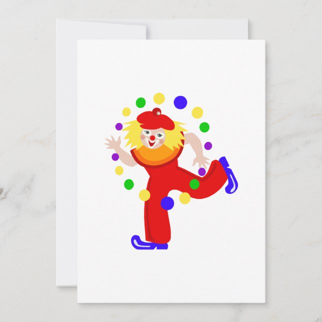Dancing Juggler Clown (Voorkant)