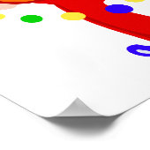 Dancing Juggler Clown Poster (Hoek)