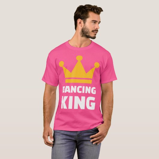 Dancing King T-shirt (Voorkant volledig)