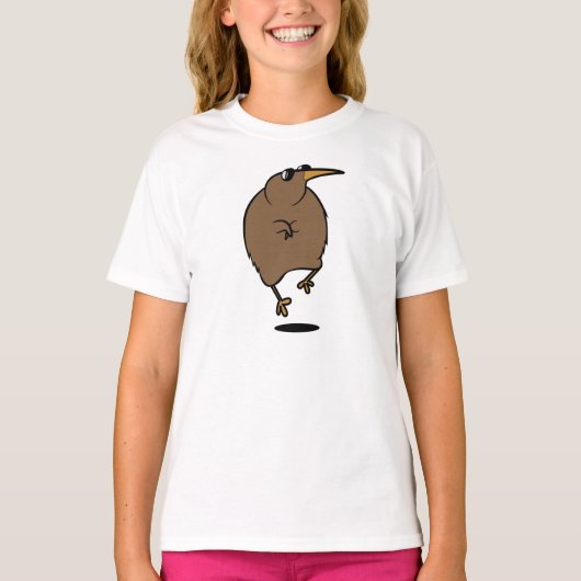 Dancing Kiwi T-shirt (Voorkant)