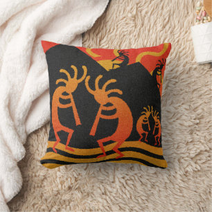 Dancing Kokopelli Desert Zuidwest Design Kussen