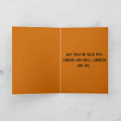 Dancing Kokopelli Musician Happy Birthday Sjabloon (Binnen)