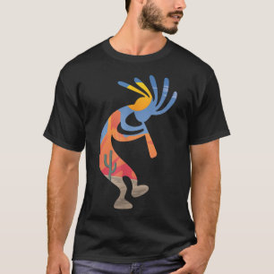 Dancing Kokopelli Southwestern USA Native American T-shirt