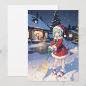 Dancing Lapis Feestdagenkaart (Voorkant / Achterkant)