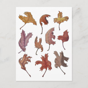 Dancing Leaves Briefkaart