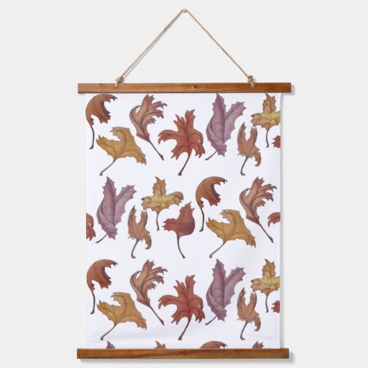 Dancing Leaves Hangend Wandkleed (Voorkant)