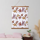 Dancing Leaves Hangend Wandkleed (Slaapkamer)