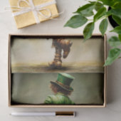 Dancing Leprechaun Irish Portrait FD6L Decoupage Tissuepapier (Geschenk)