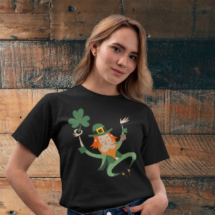 Dancing Leprechaun Shirten van St. Patrick's Day T-shirt