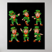 Dancing Leprechauns St Patrick's Day Funny Boys Gi Poster (Voorkant)