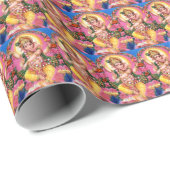 Dancing Lord Ganesha Cadeaupapier (Rol Hoek)