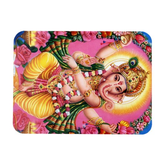 Dancing Lord Ganesha Magneet (Horizontaal)