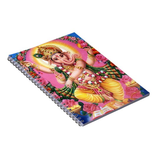 Dancing Lord Ganesha Notitieboek (Rechterzijde)