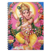 Dancing Lord Ganesha Notitieboek (Voorkant)