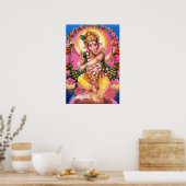 Dancing Lord Ganesha Poster (Keuken)