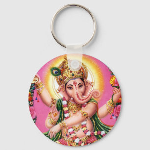Dancing Lord Ganesha Sleutelhanger