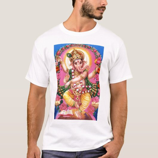 Dancing Lord Ganesha T-shirt (Voorkant)