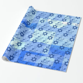 Dancing Magen David Cadeaupapier