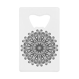 Dancing Mandala Creditkaart Flessenopener
