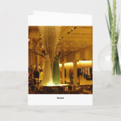 Dancing Mannequins Card Feestdagen Kaart (Achterkant)