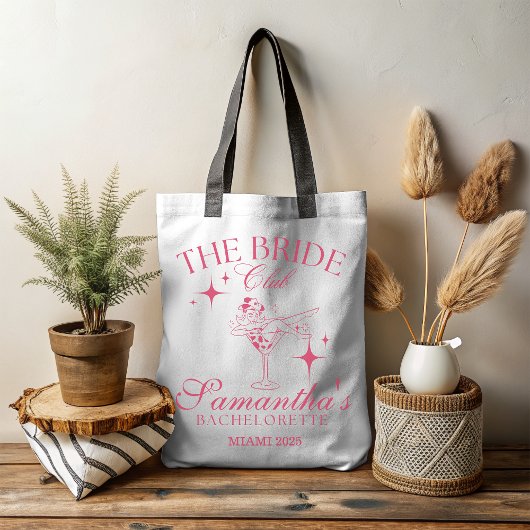 Dancing Martini Bruid Club Tote Bag