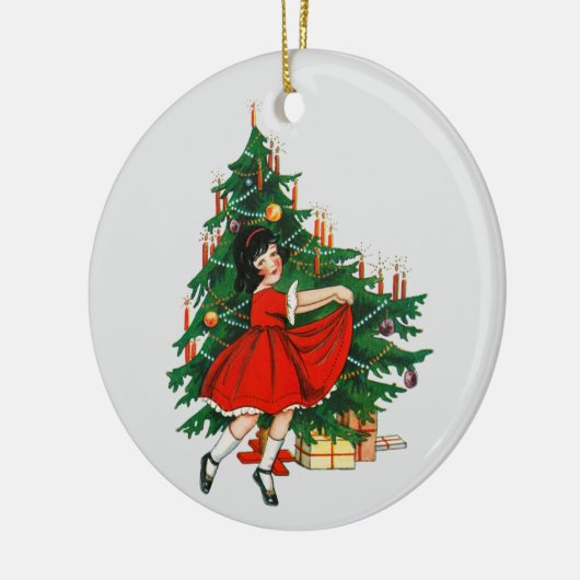  Dancing Meisje Kerstboom Ornament (Links)